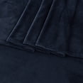 thumbnail image 2 of Velvet Plush Fleece Solid Sheet Set, King, 4 Pieces, 2 of 5