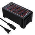 thumbnail image 1 of Cargador USB Wyness XLD-A7 de 100 W y 20 puertos para smartphones, color negro, 1 of 7