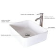 thumbnail image 3 of Eclife 24" Gray Bathroom Vanity Set with Wood Top,White Ceramic Sink, Water Saving Faucet, Pop up Drain Combo, 3 of 13