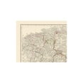 thumbnail image 4 of Historic Map - Hannover Germany - Weimar 1856 - Vintage Wall Art, 4 of 4