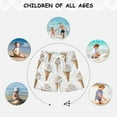 thumbnail image 6 of FORMRS Boys Swim Trunks Quick Dry Mesh Liner Boardshorts Sizes XS-XL, Cartoon Ice Cream Pattern, 6 of 7
