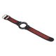 thumbnail image 3 of Funda de correa de reloj para localizador IOS 2021, correa de reloj de silicona suave multifuncional para niños, ancianos, personas mayores, negro y rojo, 3 of 8