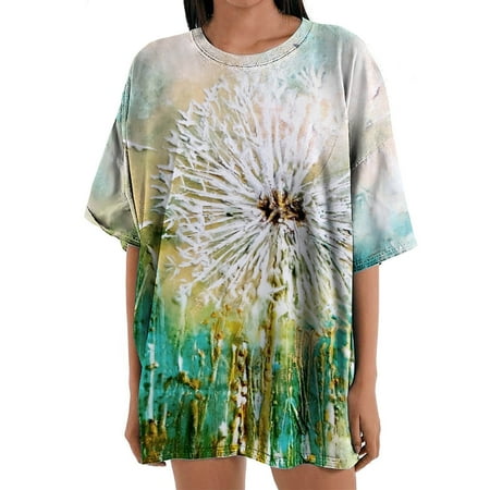 

YFPWM Pullover for Women Sweatshirt Summer Tops Sequin Tops Fringe Tops Corset Tops Trendy Tops Juniors Tops Custom Shirt Short Sleeve Flower Print Pattern Tops