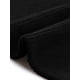 thumbnail image 5 of Pantalones de pana para mujer INSPIRE CHIC 2025, casuales, de cintura alta, con un botón, elásticos, sueltos y de pierna ancha con bolsillos, L, negro, 5 of 6