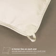 thumbnail image 5 of BNM Reversible Comforter, Twin/Twin XL, Ivory-Taupe, 5 of 11