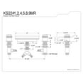 thumbnail image 5 of Kingston Brass KS2241MR Milano Two-Handle Deck Mount Roman Tub Faucet, Polished Chrome, 5 of 7