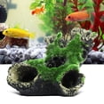 thumbnail image 3 of Aquarium Decor, Non- Resin Fish Hide Cave,  Unique Safe for Aquarium Crawling Pet Box, 3 of 8