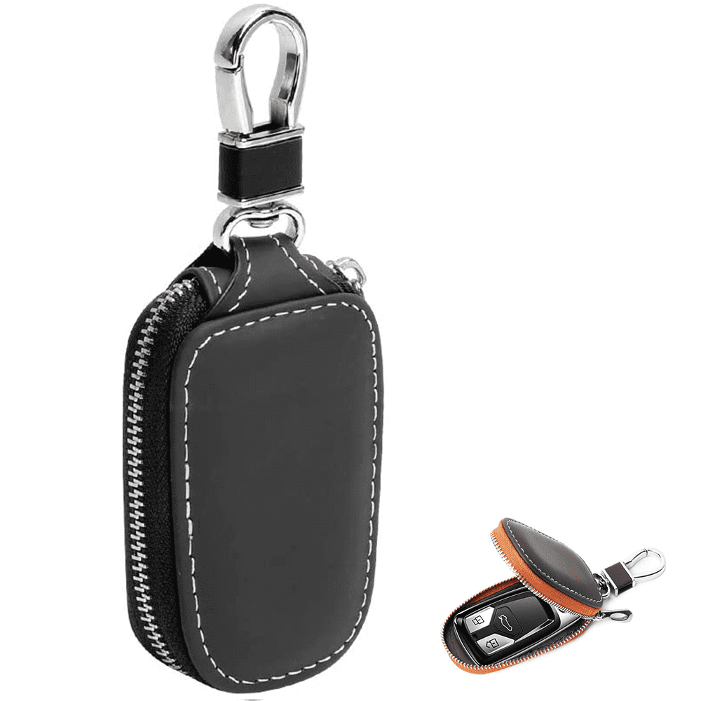 Car Key Case Genuine Leather Key Fob Case Smart Car Keychain Holder Walmart