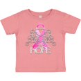 thumbnail image 3 of Inktastic Hope- Pink Ribbon Breast Cancer Awareness Boys or Girls Baby T-Shirt, 3 of 5