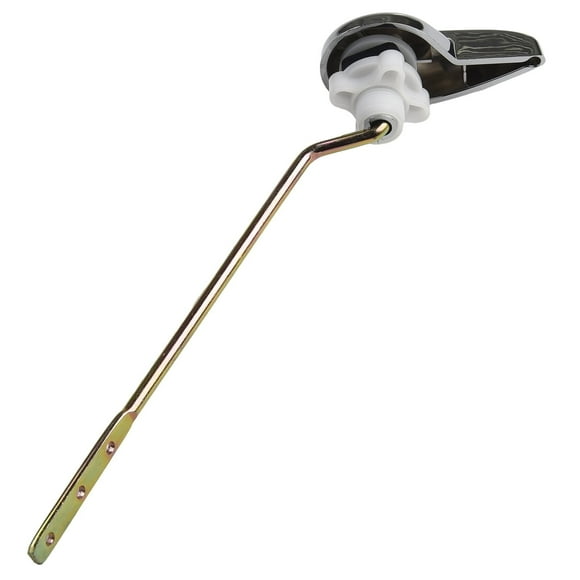 Toilet Handle Lever Replacement - Toilet Flusher Replacement, Side Mount Toilet Tank Lever Fits Most Toilet Tanks - Efficient and Easy to Install Toilet Handle Replacement