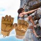 thumbnail image 5 of Wmhnj Guantes de motocicleta con pantalla tctil, unisex, de medio dedo, para carreras de carretera, motocross, ciclismo, caza al aire libre, con agarre antideslizante y correa de muñeca, 5 of 8