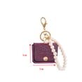 thumbnail image 5 of Lipstick Bag New Diamond Mini Keychain Pearl Portable Souvenir Bag Pendant, 5 of 7