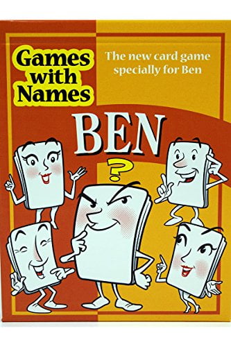 BENS GAME: Stocking stuffer gift for people called BEN etc First Name Games also secret santa or fun birthday gift for male or Christmas present BENS GAME: Stocking stuffer gift for people called BEN etc First Name Games also secret santa or fun birthday gift for male or Christmas present