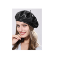 thumbnail image 2 of Gorro de otoño e invierno, boina de lana nueva, gorro con protección para los oídos, boina de cuero, 2 of 4
