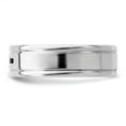 thumbnail image 5 of Auriga Fine Jewelry 925 Sterling Silver 6 mm Enamel Cross Fancy Band for Men Size 11, 5 of 6