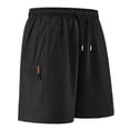 thumbnail image 5 of DDAPJ pyju Clearance Today! Big and Tall Workout Shorts for Men Drawstring Gym Athletic Shorts Basketball Training Shorts with Pockets Black L, 5 of 7