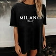 thumbnail image 2 of Camiseta básica para mujer: camiseta de manga corta suave y cómoda, prenda transpirable para el día a día., 2 of 5