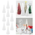 thumbnail image 3 of Maoww White Handmade Colored Painting DIY Hand Crafts Styrofoam Material for All 7.87 inch, 3 of 9