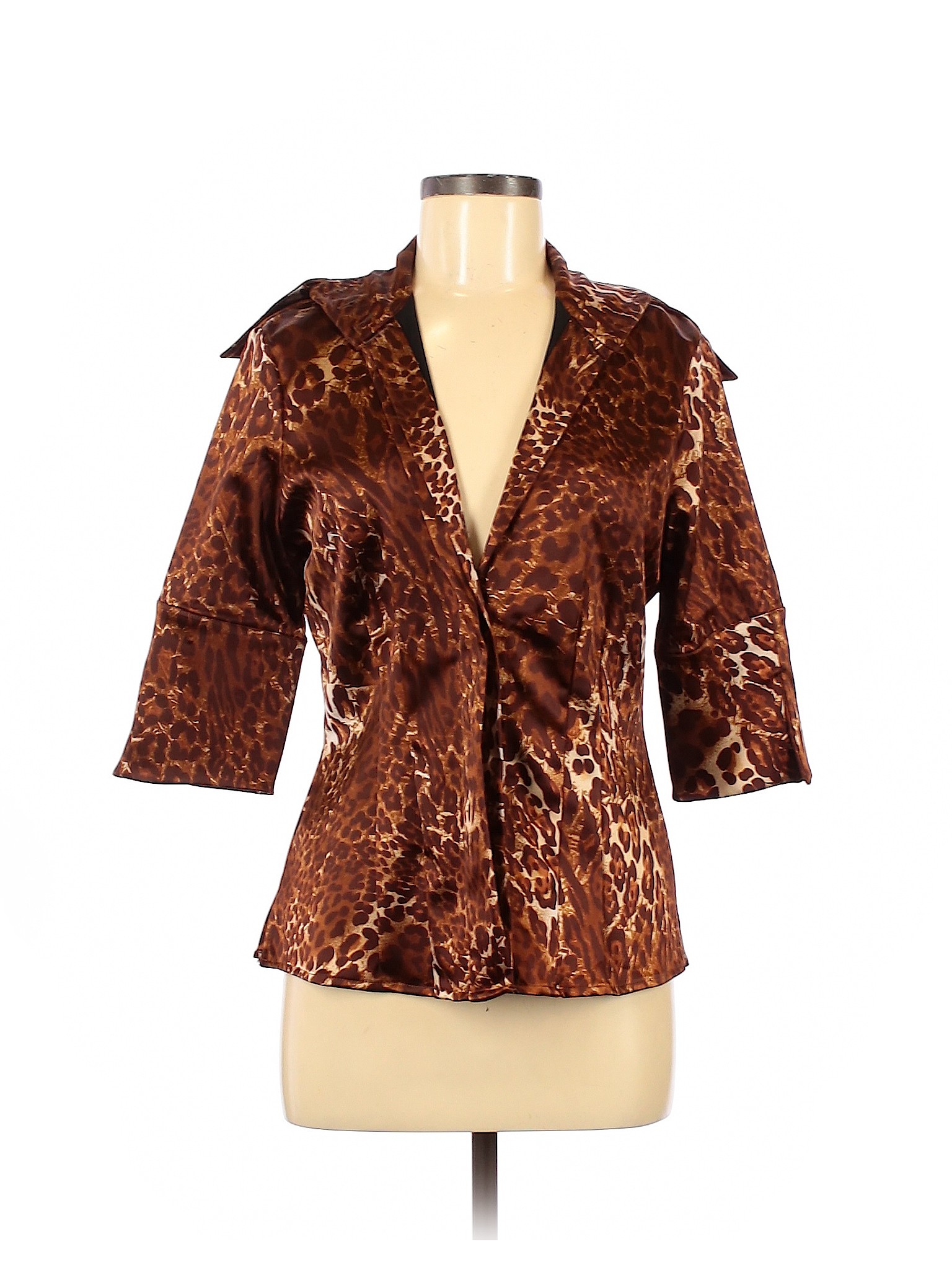 Vanessa Riley - Pre-Owned Vanessa Riley Women's Size M Silk Blazer ...