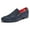 Blue, variant on Santimon Men Square Glitter Slip On Dress Loafers Pointed Toe Casual Formal Business Shoes Blue 12.5 US