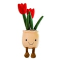 thumbnail image 1 of Muñeca de peluche con dibujos animados de tulipanes, 38 cm, 1 of 1
