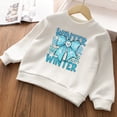 thumbnail image 5 of Sudadera con estampado de lazo de muñeco de nieve para niños, sudadera con capucha de polar de invierno para niños y niñas, ropa de manga larga, atuendo navideño para las fiestas, sudaderas, 5 of 5