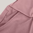 thumbnail image 6 of ZOIGHDA Yoga Pants Women High Waist Straight Wide Leg Solid Color Exercise Gym Running Leggings with Pockets(Purple,X-Large), 6 of 9
