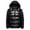 Q-Black, variant on Men Bright Face Large Men Hood Size Hoodie with Wool Extreme Cold Winter Coats Padded Coat Winter Down Coats for Men Winter Coats Mens The Jacket with Hood
