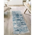 thumbnail image 3 of Unique Loom Finsbury Collection Area Rug - Elizabeth (2' x 6' Runner Blue/Ivory), 3 of 12