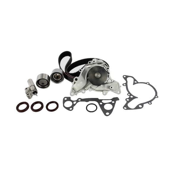 DNJ TBK133AWP Timing Belt Kit Water Pump Fits Cars & Trucks 97-12 Mitsubishi 3.5L SOHC 24v