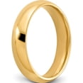 thumbnail image 4 of 14K Yellow Gold 5mm Comfort-Fit Band (Size 8) Made In United States cf050-8, 4 of 5