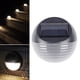 thumbnail image 3 of Luces solares para canalones, 2 lámparas de pared impermeables para exteriores con luz LED para para jardín Blanco cálido kusrkot luz de la cerca al aire libre, 3 of 8