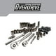 thumbnail image 2 of Juego de herramientas CRAFTSMAN OVERDRIVE 80 piezas Gunmetal Chrome, 2 of 9