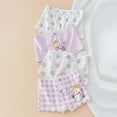 thumbnail image 3 of 4 PCS Soft Girls Boyshort Panties Cotton Cute Boxer Briefs Little Girl's Underwear Teen Toddler Undies Size 8 Years, 3 of 3