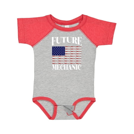 

Inktastic Future Mechanic Auto Worker Boys Baby Bodysuit