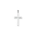 thumbnail image 1 of 14k White Gold Cross Pendant, 1 of 2
