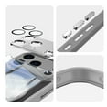 thumbnail image 5 of for iPhone 17 Pro Max Back Case, with Lens Protector TPU Bumper Strong Magnetic Drop Protective Ultra Slim 360 Degree Rotating Ring Stand Lightweight Phone Case for iPhone 17 Pro Max, Gray, 5 of 8