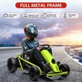 thumbnail image 6 of CazToi 8mph Kids Electric Go-Kart 24V Drift Kart with Dual 300W Brushless Motors for Boys Girls 8-12, 6 of 7
