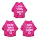 thumbnail image 4 of Methold Ropa Camisa Verano Patrón Impresión Moda Disfraces Ropa Abrigo Belleza para mascota Perro Cachorro Bulldog Rosa Rojo M Type1 NO1, 4 of 6