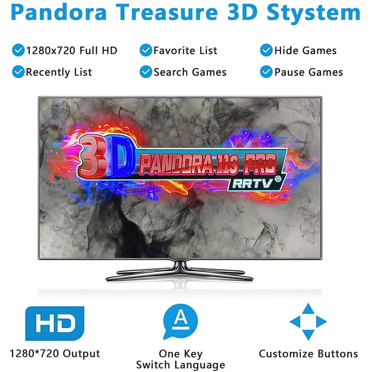 3399 Games in 1 Arcade Game Console Pandora s Box 11S Cl c Retro