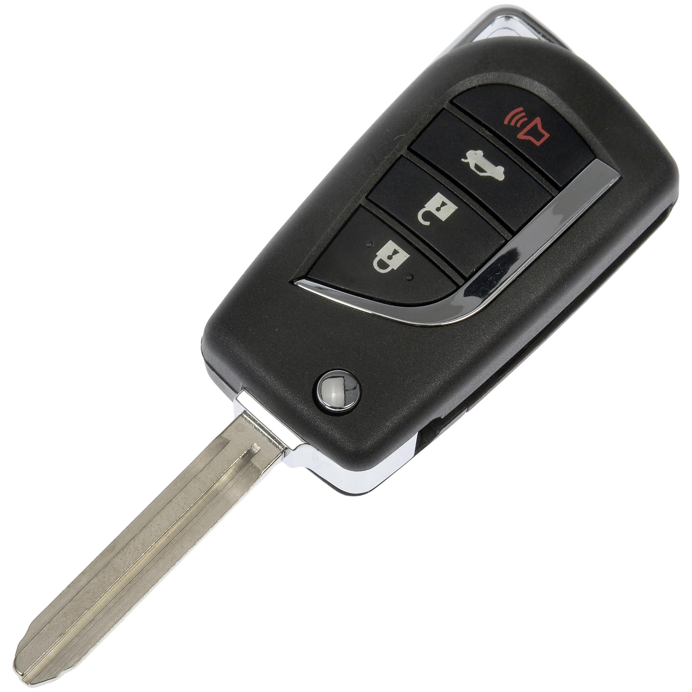 Dorman 99719ST Upgraded Keyless Entry Remote 4 Button - Blade Stamp Dot for Specific Toyota Models