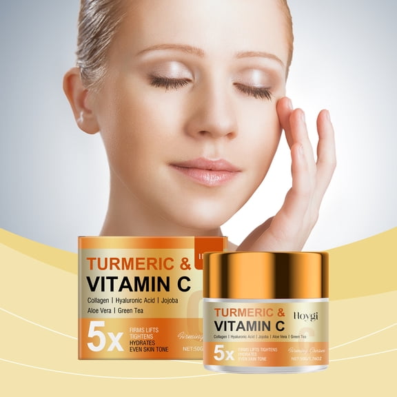 Hoygi Vitamin C Firming Cream, Reduces Fine Lines On Face And Gently Hydrates And Moisturizes Skin Firming Cream
