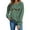 Green, variant on Women's Crewneck Sweatshirts Halloween Printed Shirts Fall Winter Long Sleeve Sweaters Casual Blouses Loose Sweatshirt Pullover Top Halloween Costumes