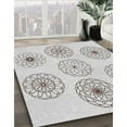 thumbnail image 2 of Ahgly Company Indoor Rectangle Patterned Off-White Novelty Area Rugs, 2' x 3', 2 of 6