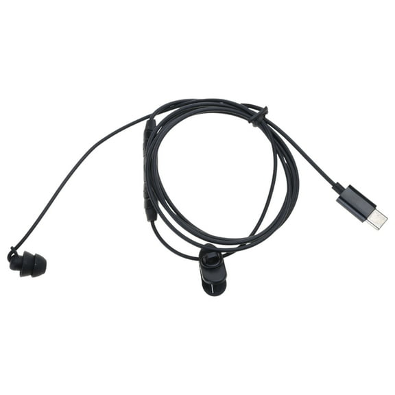 USB Type C Corded Headsets With Noise Canceling Mics 1-Ear Telephone Clear Call Single Sideds Headphones for PC Computer