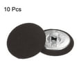 thumbnail image 3 of Unique Bargains 10pcs 36L Fabric Cloth Covered Button 23mm Round Metal Shank Sewing Buttons for Suits Dress Blouses, Brown, 3 of 5
