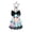 A, variant on Halloween Acrylic 2D Ornament, Holographic Ghost with Black Glitter Bow, Candy Pumpkin Basket Detail, for Tree Hanging and Home Decoration, 1.85x2.36 inch