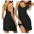 thumbnail image 2 of Ekouaer Striped Cotton Nightwear Sexy Nightgown for Women, 2 of 4