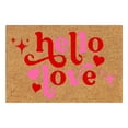 thumbnail image 2 of Dmlowu Valentines Door Mat Welcome Mat Welcome Hearts, Non-Slip Door Mat, Washable Entrance Doormat for Valentine'S Day Home Decor Indoor/Outdoor Decorations, 23" x 15", 2 of 2