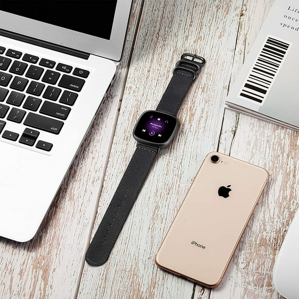 Fintie Band Compatible with Fitbit Versa 3 Fitbit Sense Soft